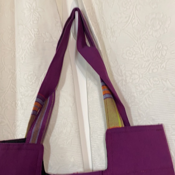 LN purple boho shoulder bag - Picture 2 of 5